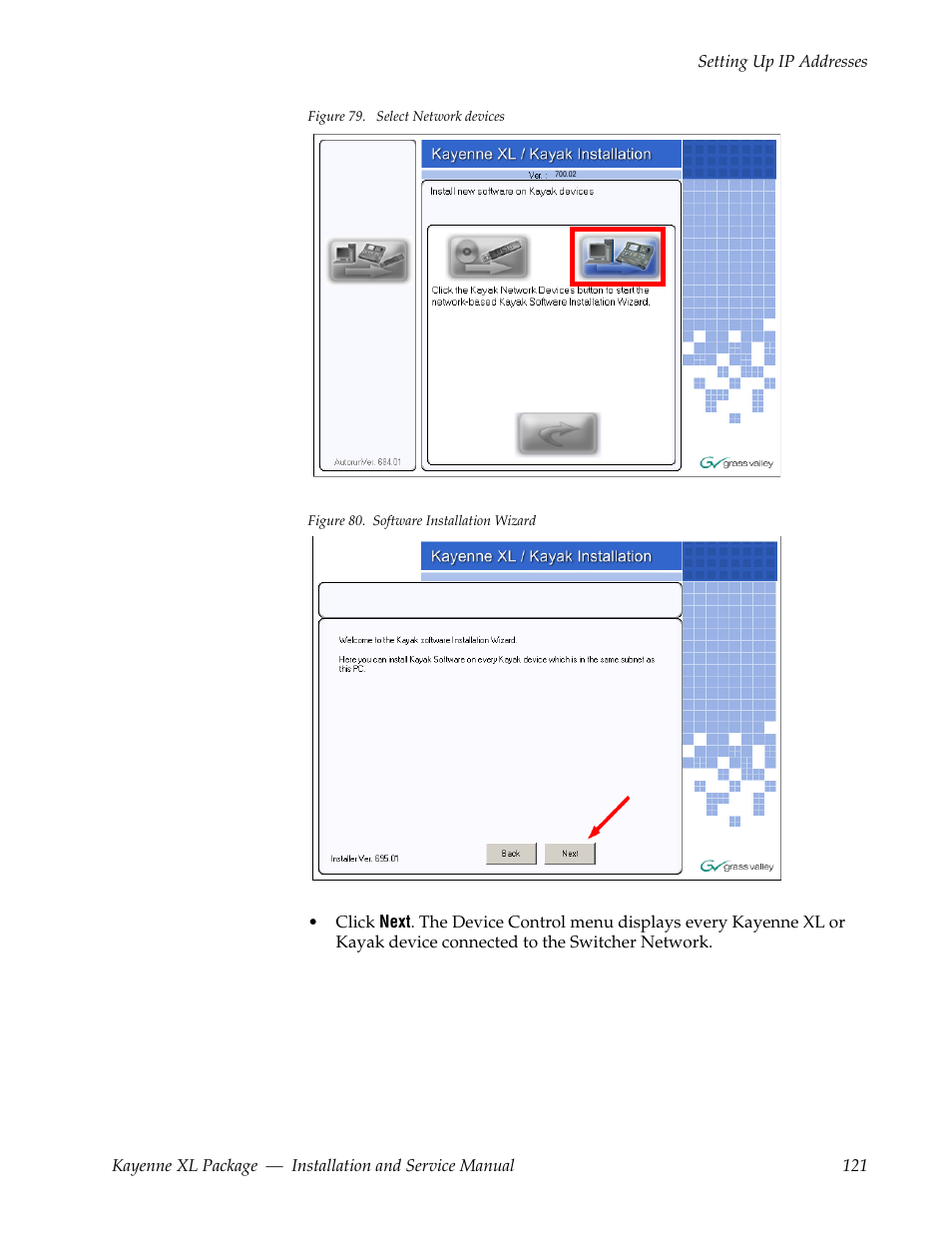 Grass Valley Kayenne XL Package Installation v.7.0.4 User Manual | Page 121 / 198