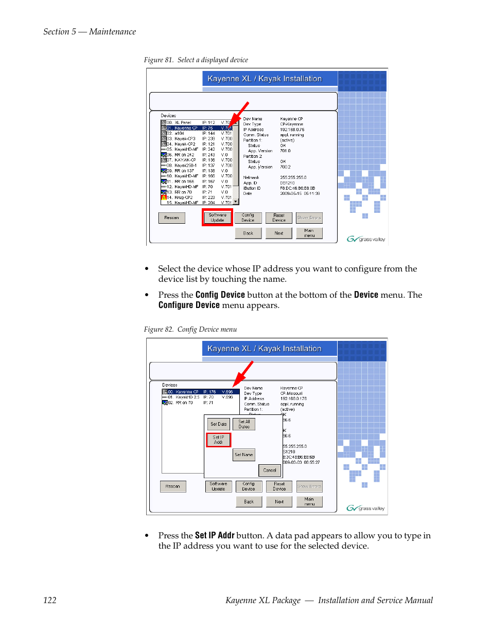 Grass Valley Kayenne XL Package Installation v.7.0.4 User Manual | Page 122 / 198