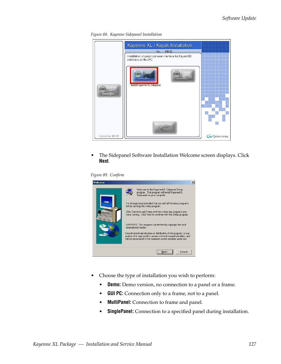 Grass Valley Kayenne XL Package Installation v.7.0.4 User Manual | Page 127 / 198