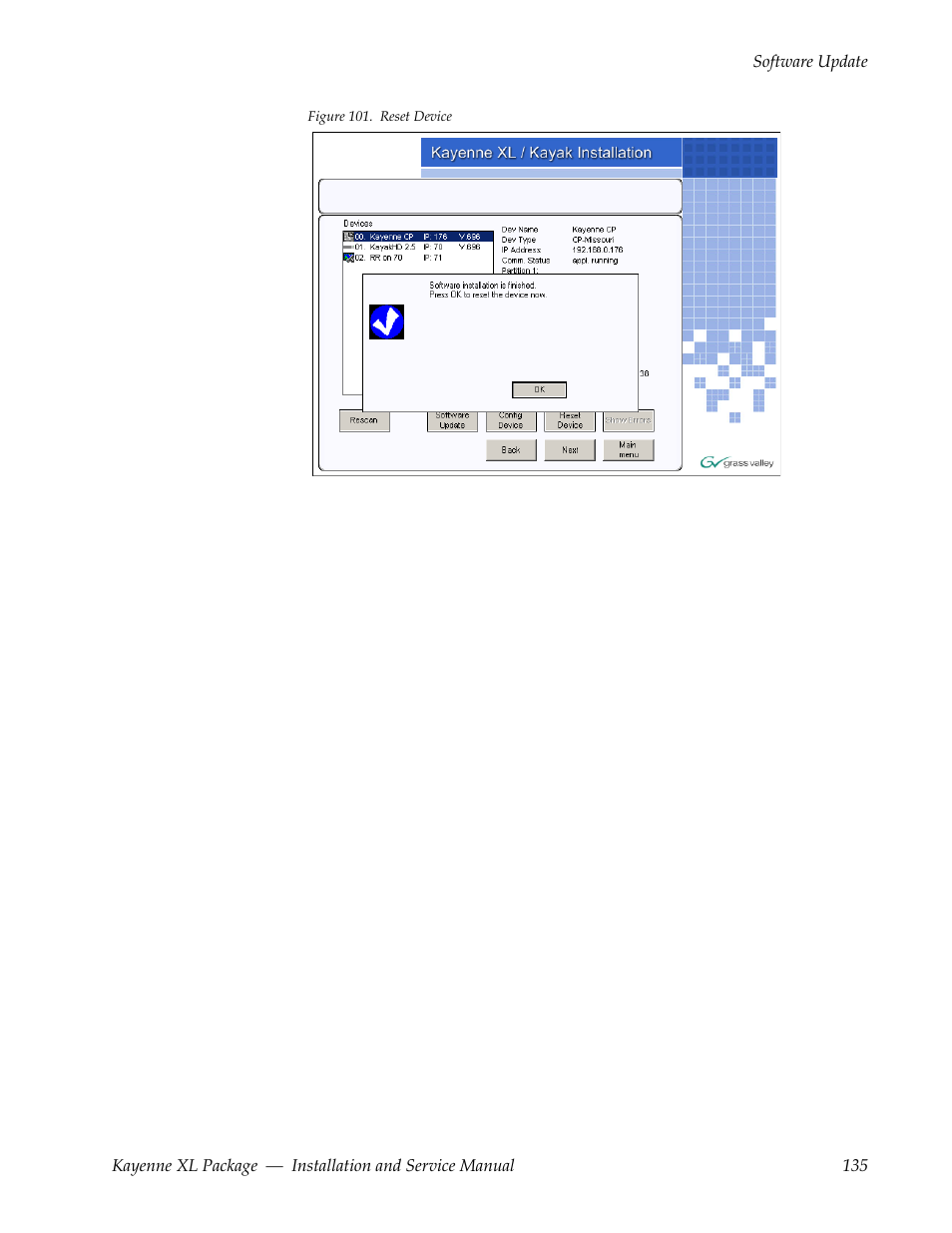 Grass Valley Kayenne XL Package Installation v.7.0.4 User Manual | Page 135 / 198