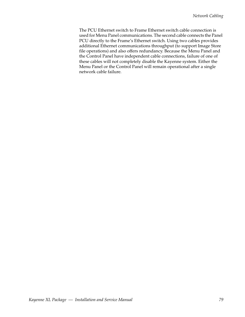 Grass Valley Kayenne XL Package Installation v.7.0.4 User Manual | Page 79 / 198