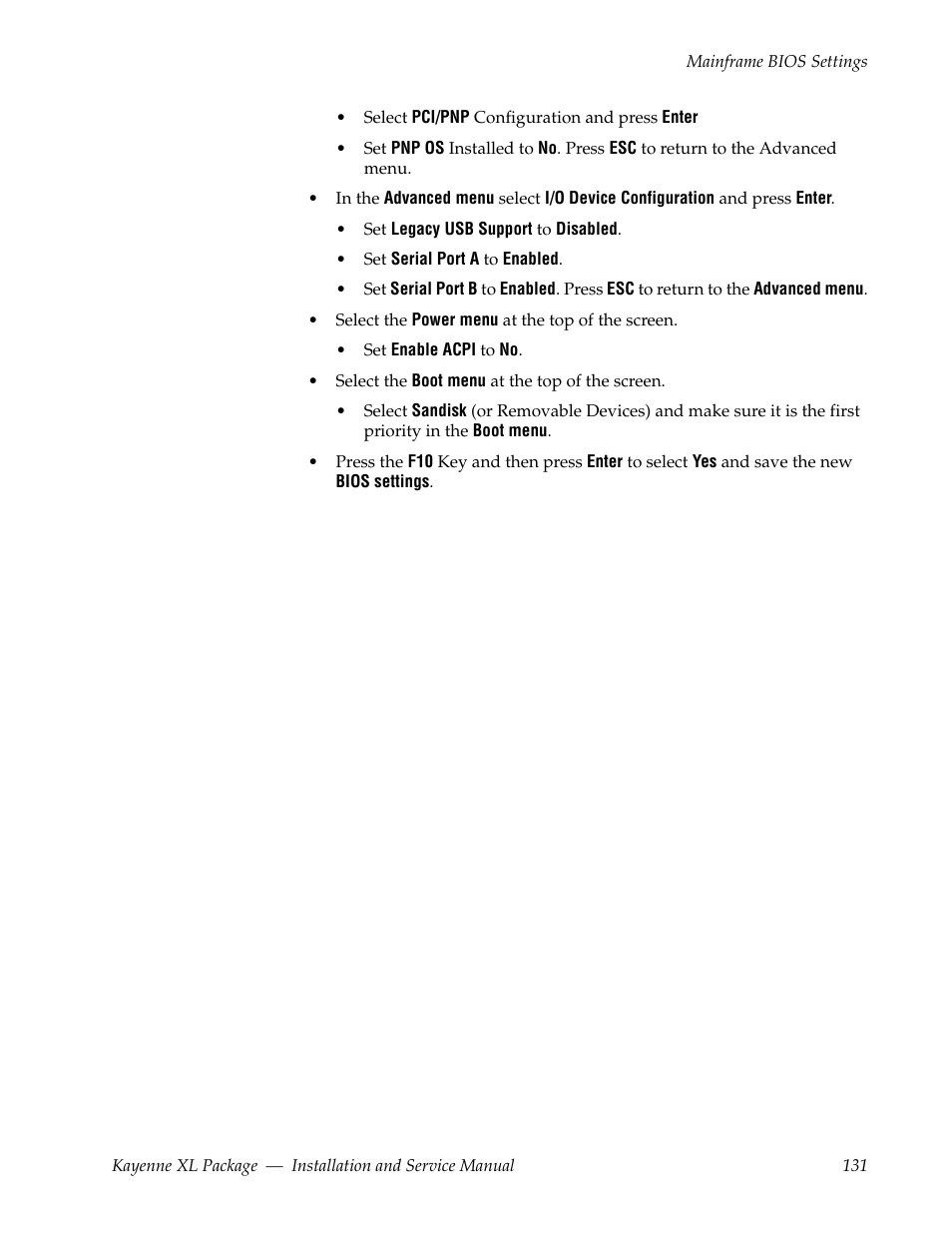 Grass Valley Kayenne XL Package Installation v.7.0.2 User Manual | Page 131 / 164