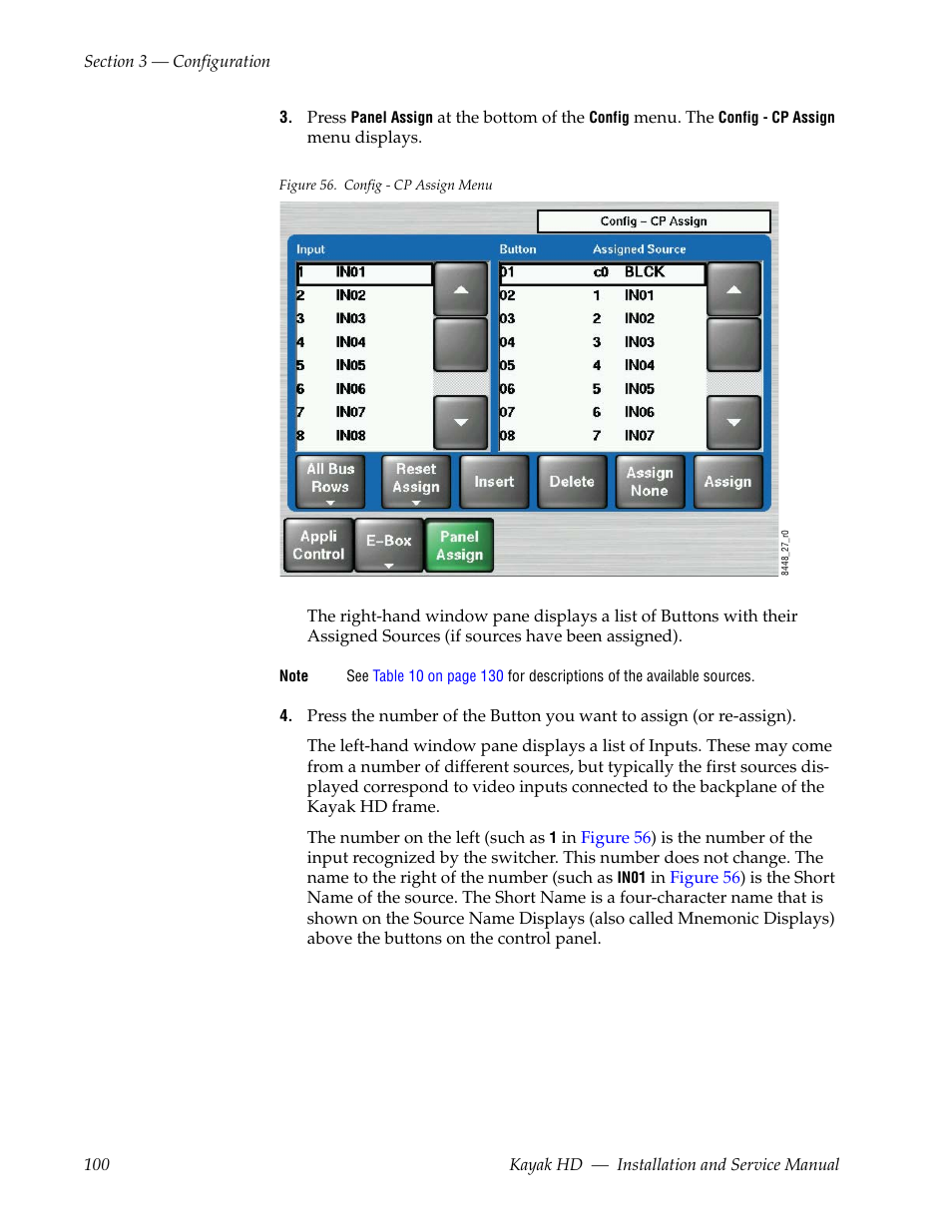 Grass Valley Kayak HD Installation v.6.9.4 Jun 02 2011 User Manual | Page 100 / 216