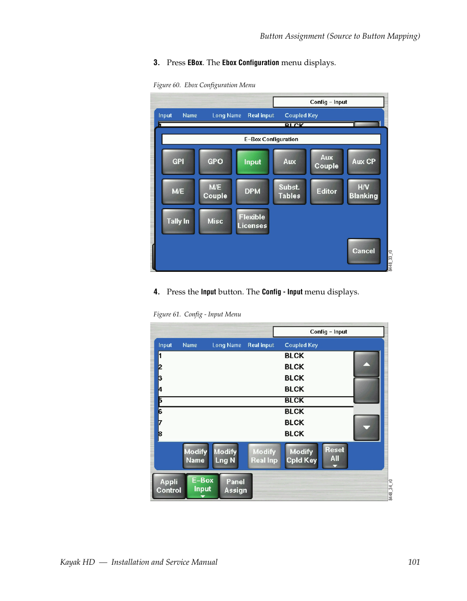 Grass Valley Kayak HD Installation v.6.8.8 User Manual | Page 101 / 184