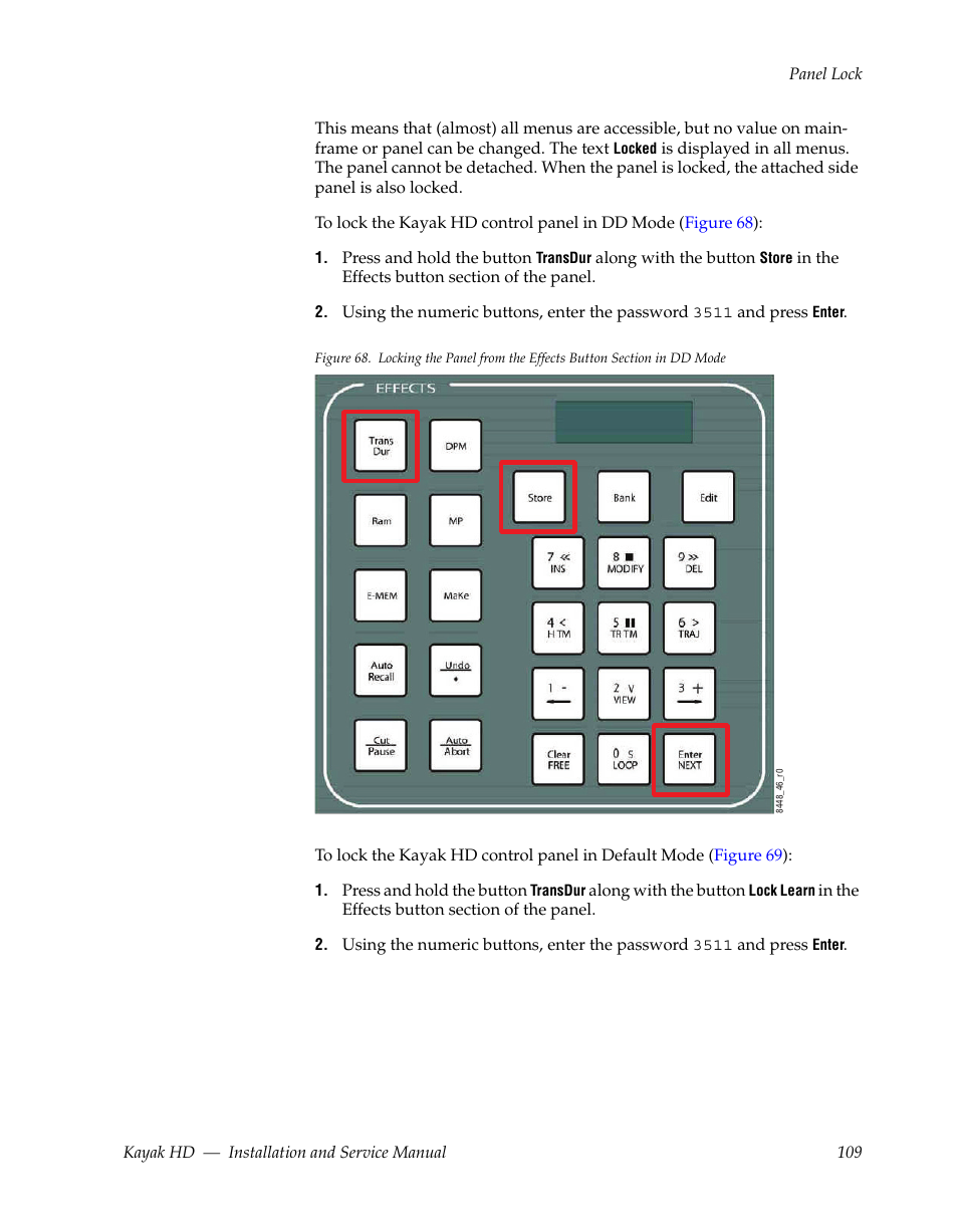 Grass Valley Kayak HD Installation v.6.8.8 User Manual | Page 109 / 184