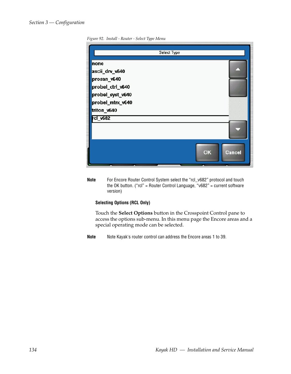 Grass Valley Kayak HD Installation v.6.8.8 User Manual | Page 134 / 184