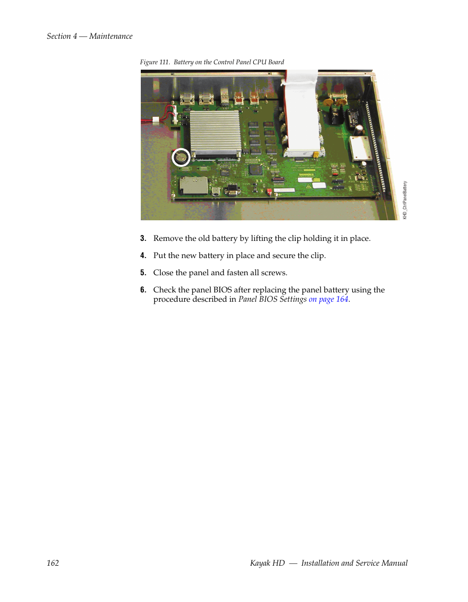 Grass Valley Kayak HD Installation v.6.8.8 User Manual | Page 162 / 184