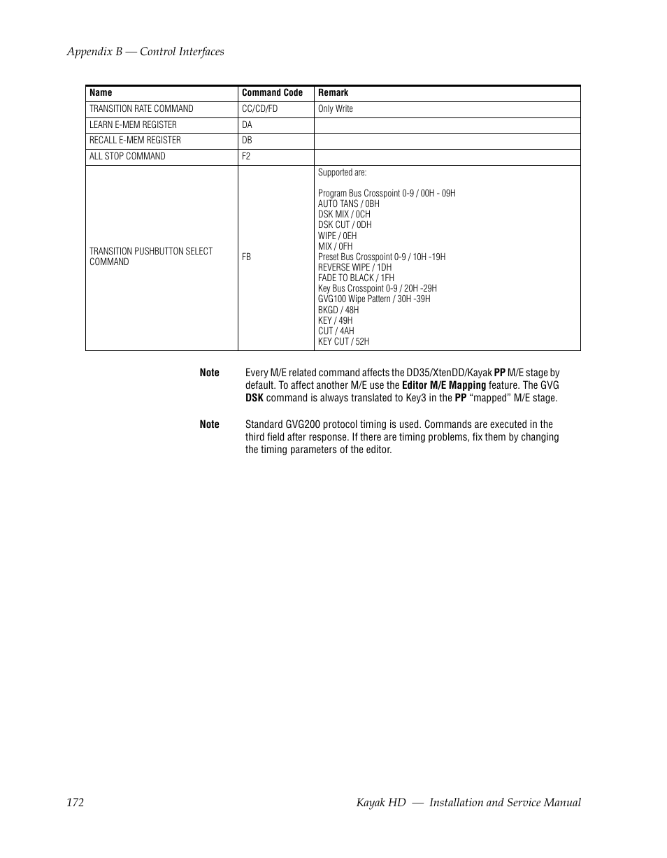 Grass Valley Kayak HD Installation v.6.8.8 User Manual | Page 172 / 184