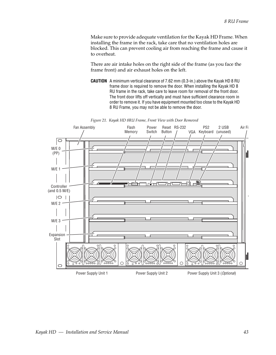 Grass Valley Kayak HD Installation v.6.8.8 User Manual | Page 43 / 184