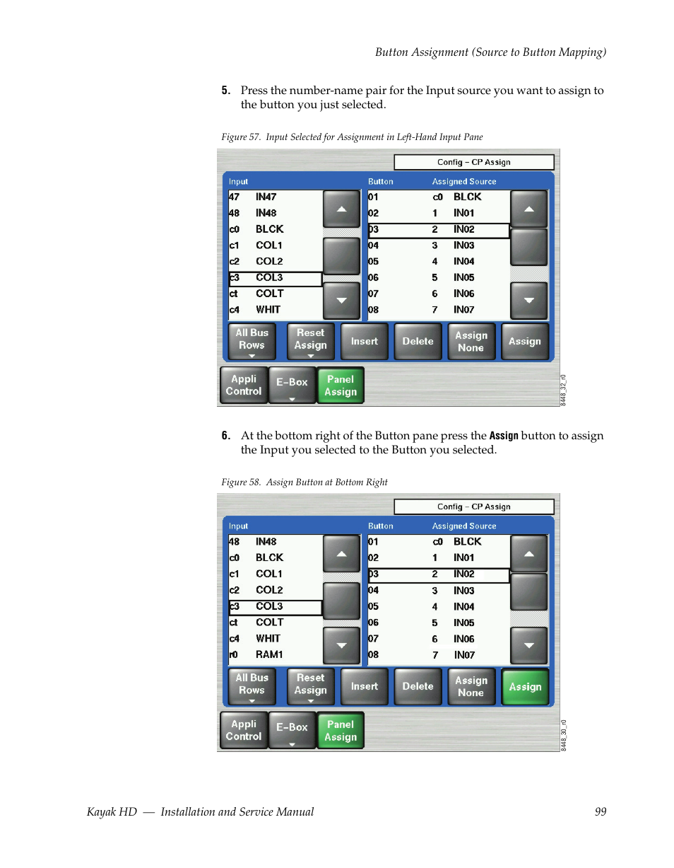 Grass Valley Kayak HD Installation v.6.8.8 User Manual | Page 99 / 184