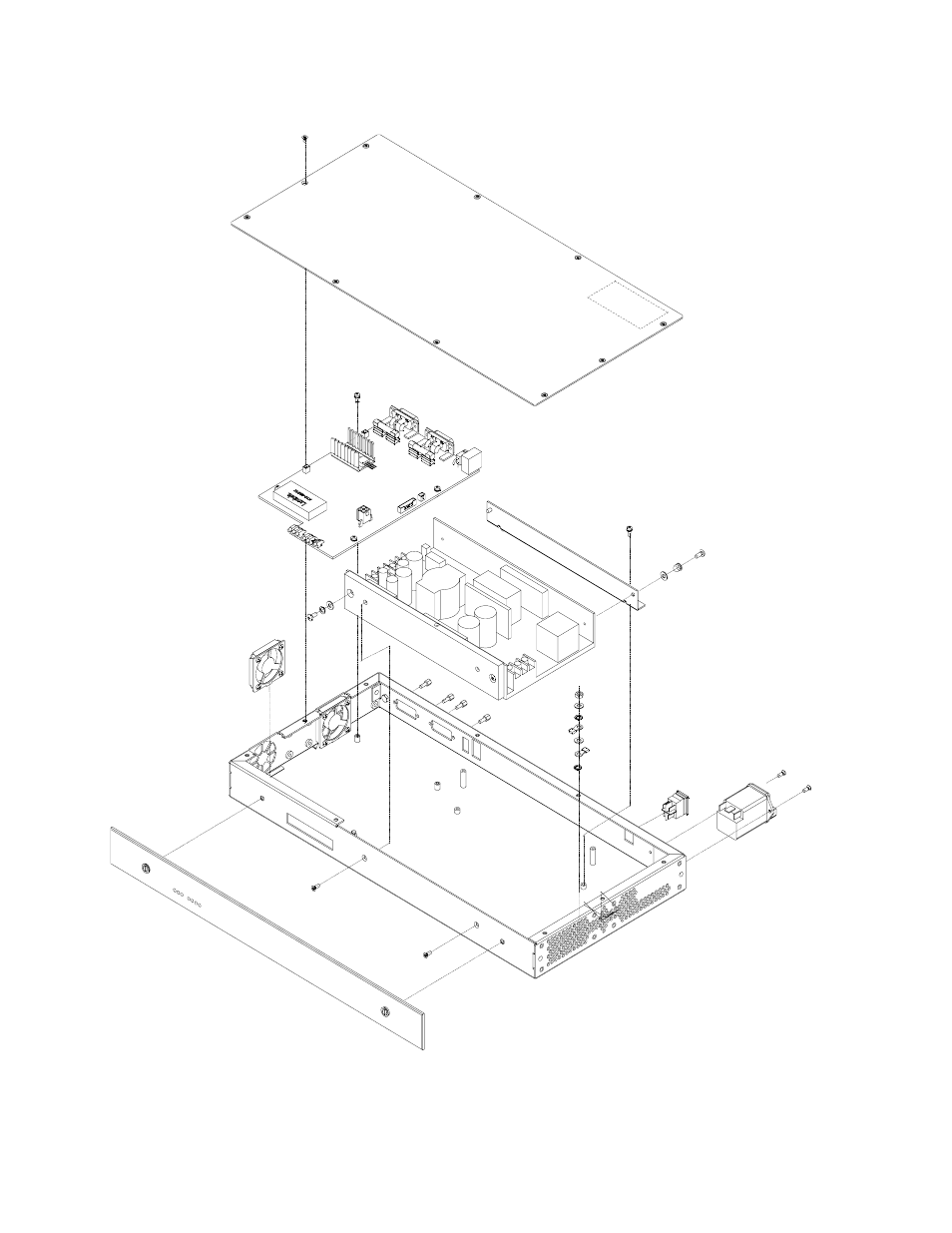 Figure 8, Mounting overview, Kdd-psu power supply unit | Figure 8 mounting overview instruction manual 35 | Grass Valley KDD-PSU User Manual | Page 35 / 36