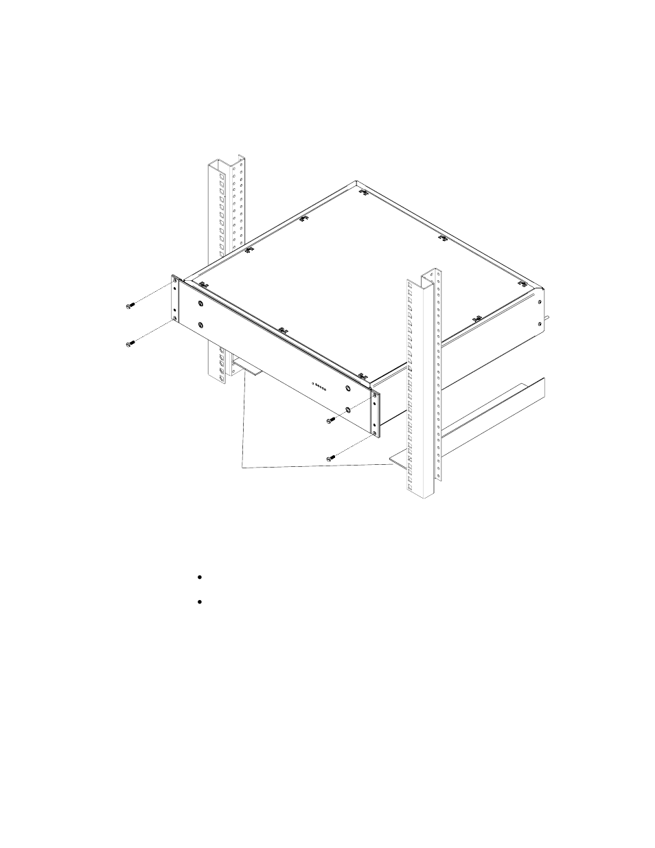 Rack mounting procedure, Figure 7, Kayakdd-1 video processor frame rack mounting | Grass Valley KayakDD-1 Installation User Manual | Page 38 / 90