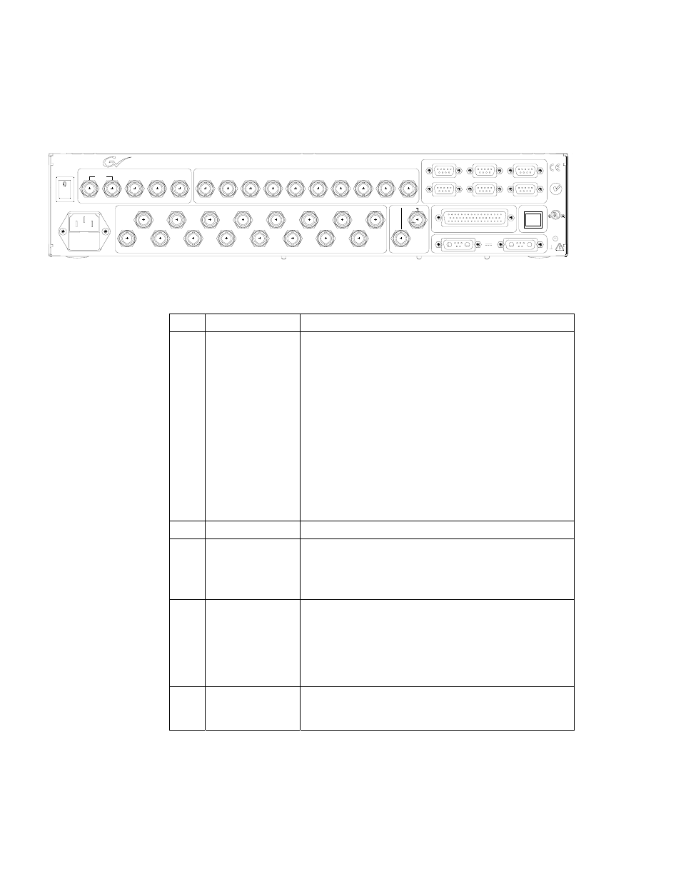 Processor frame connectors, Rocessor, Rame | Onnectors, Figure 14, Video processor frame connectors, 5 processor frame connectors, Kayakdd-1 digital production switcher, J 41 j 42, J 44 j 43 | Grass Valley KayakDD-1 Installation User Manual | Page 45 / 90