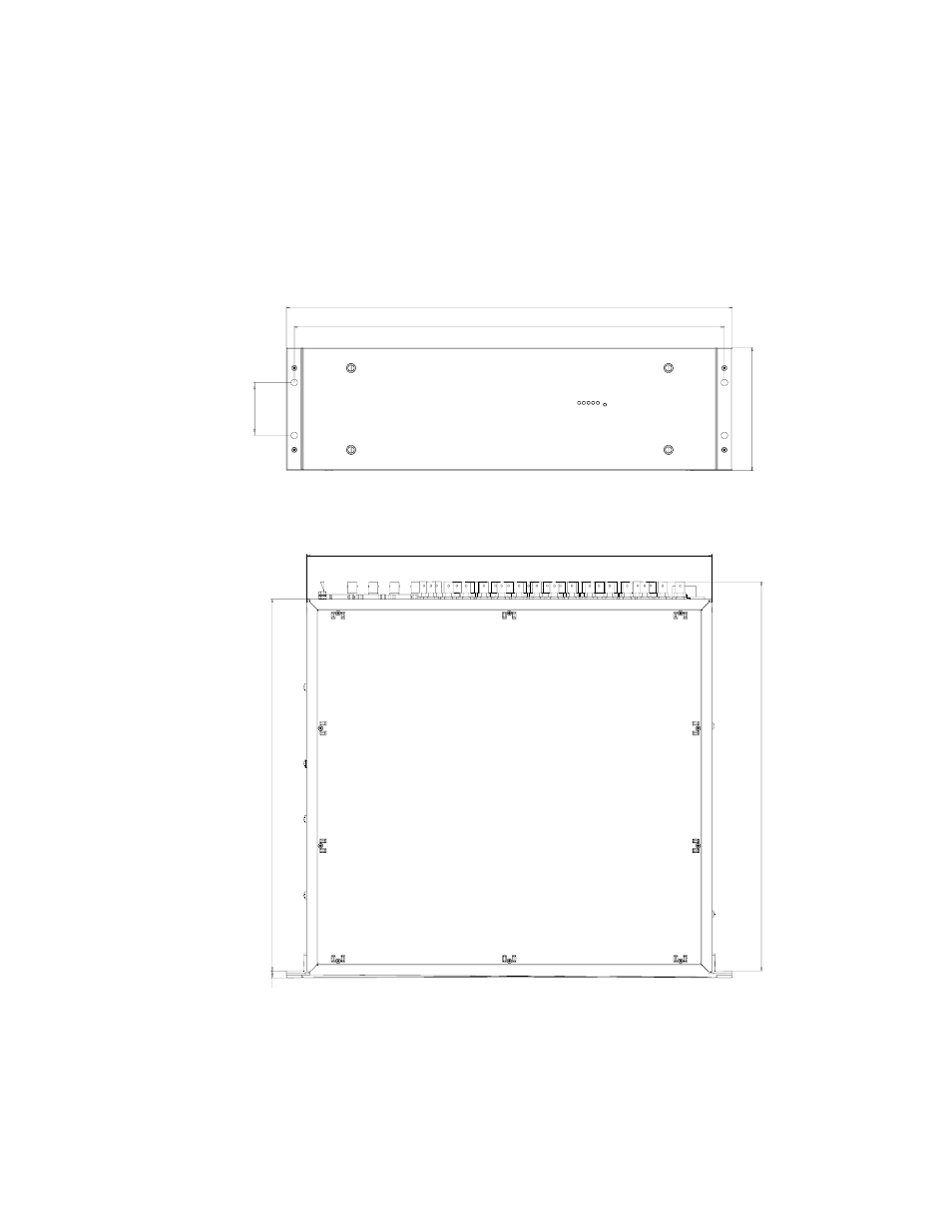 Mounting the processor frame, Video processor frame measurements, Figure 6 | Kayakdd-2 video processor frame dimensions, 2 mounting the processor frame, 1 video processor frame measurements, Kayakdd-2 digital production switcher | Grass Valley KayakDD-2 v.6.7.1 User Manual | Page 38 / 95