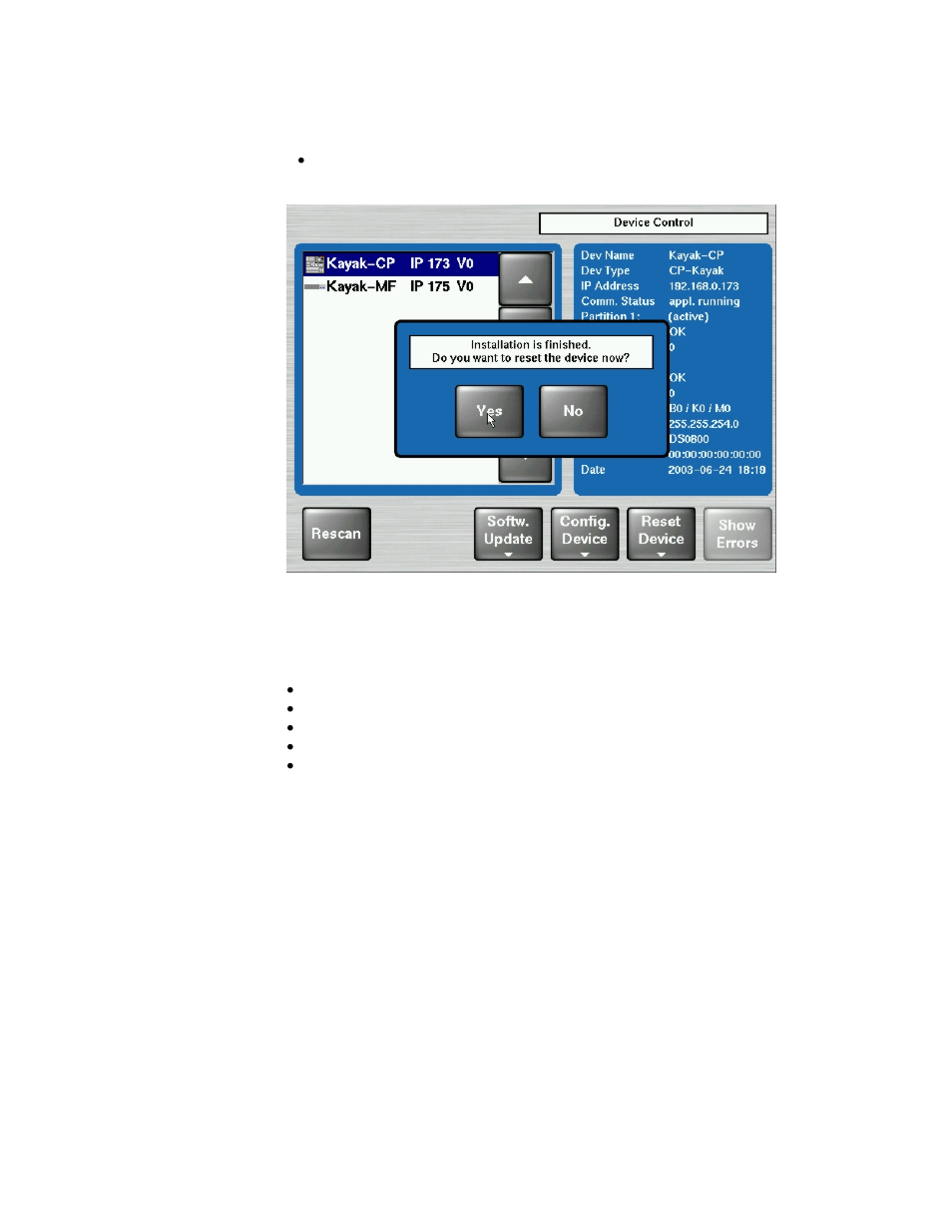 Figure 24, Finish installation | Grass Valley KayakDD-2 v.6.7.1 User Manual | Page 70 / 95