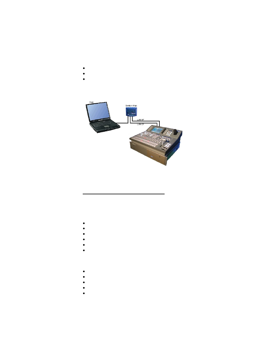 How to connect a pc / laptop to the kayakdd, Figure 28, Pc connection | Grass Valley KayakDD-2 v.6.7.1 User Manual | Page 76 / 95