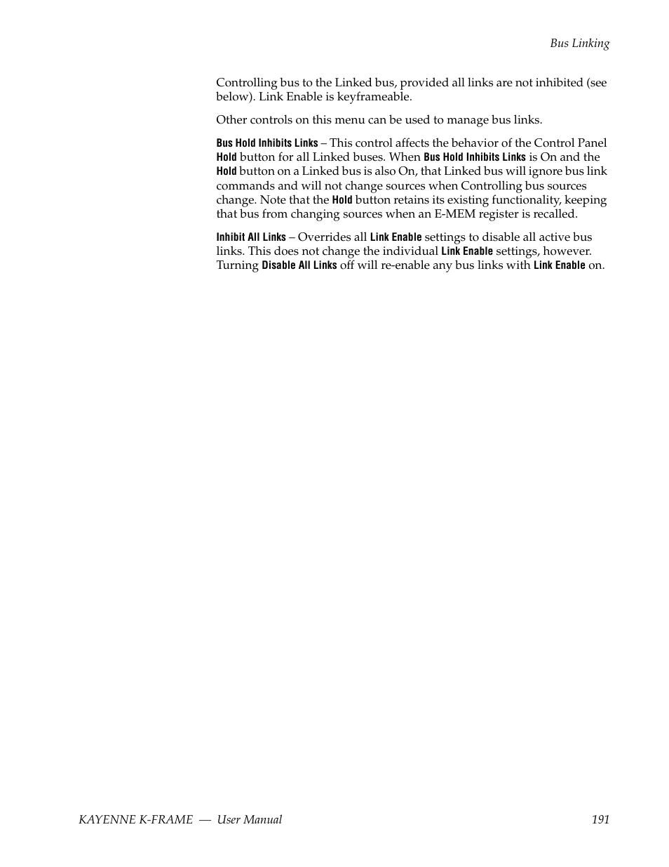 Grass Valley Kayenne K-Frame v.7.0 User Manual | Page 191 / 460