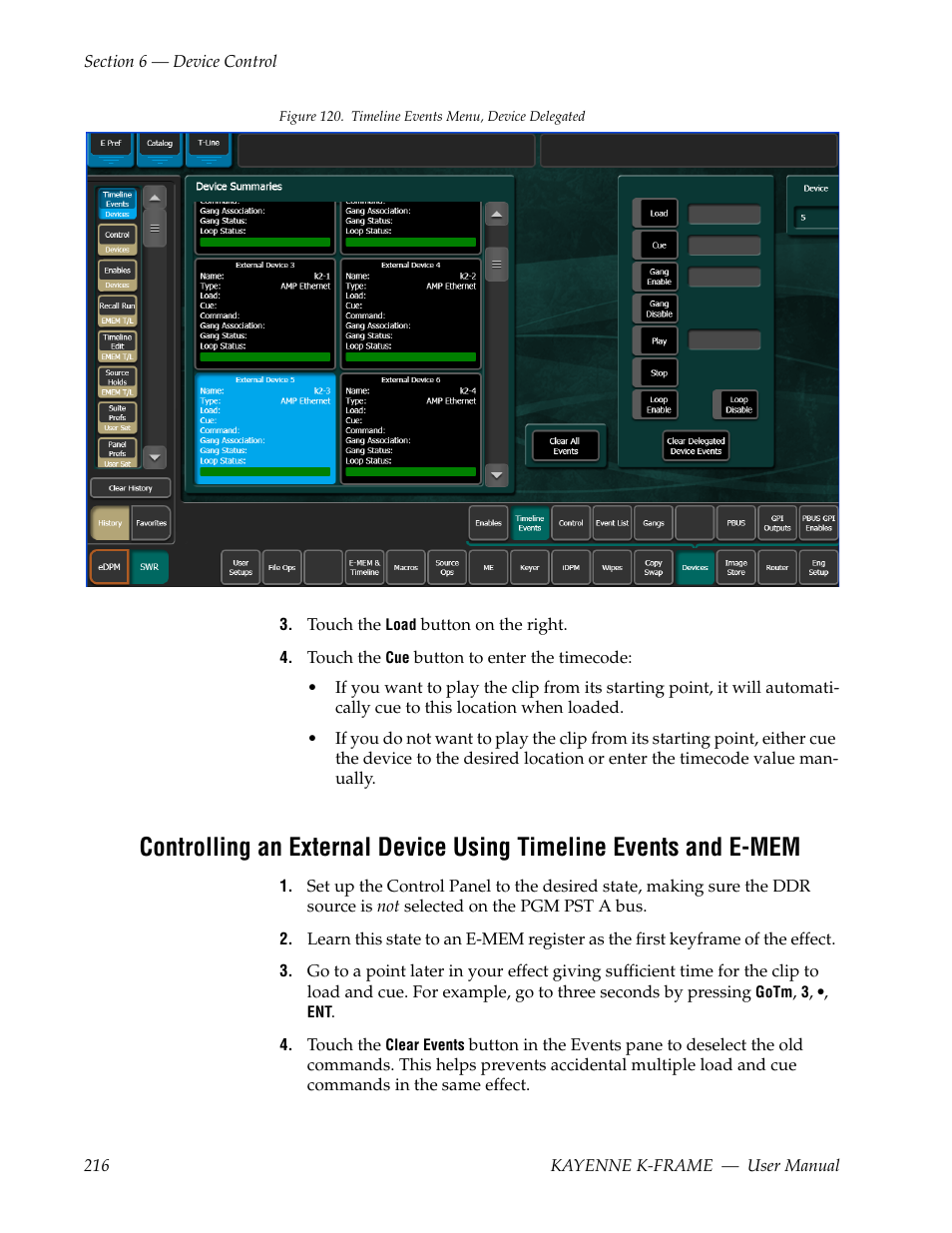 Figure 120 | Grass Valley Kayenne K-Frame v.7.0 User Manual | Page 216 / 460