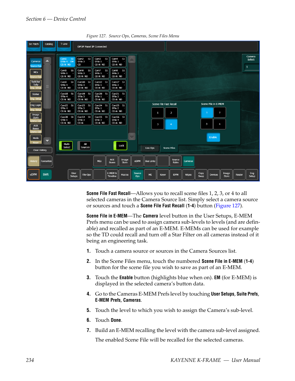 Figure 127 | Grass Valley Kayenne K-Frame v.7.0 User Manual | Page 234 / 460