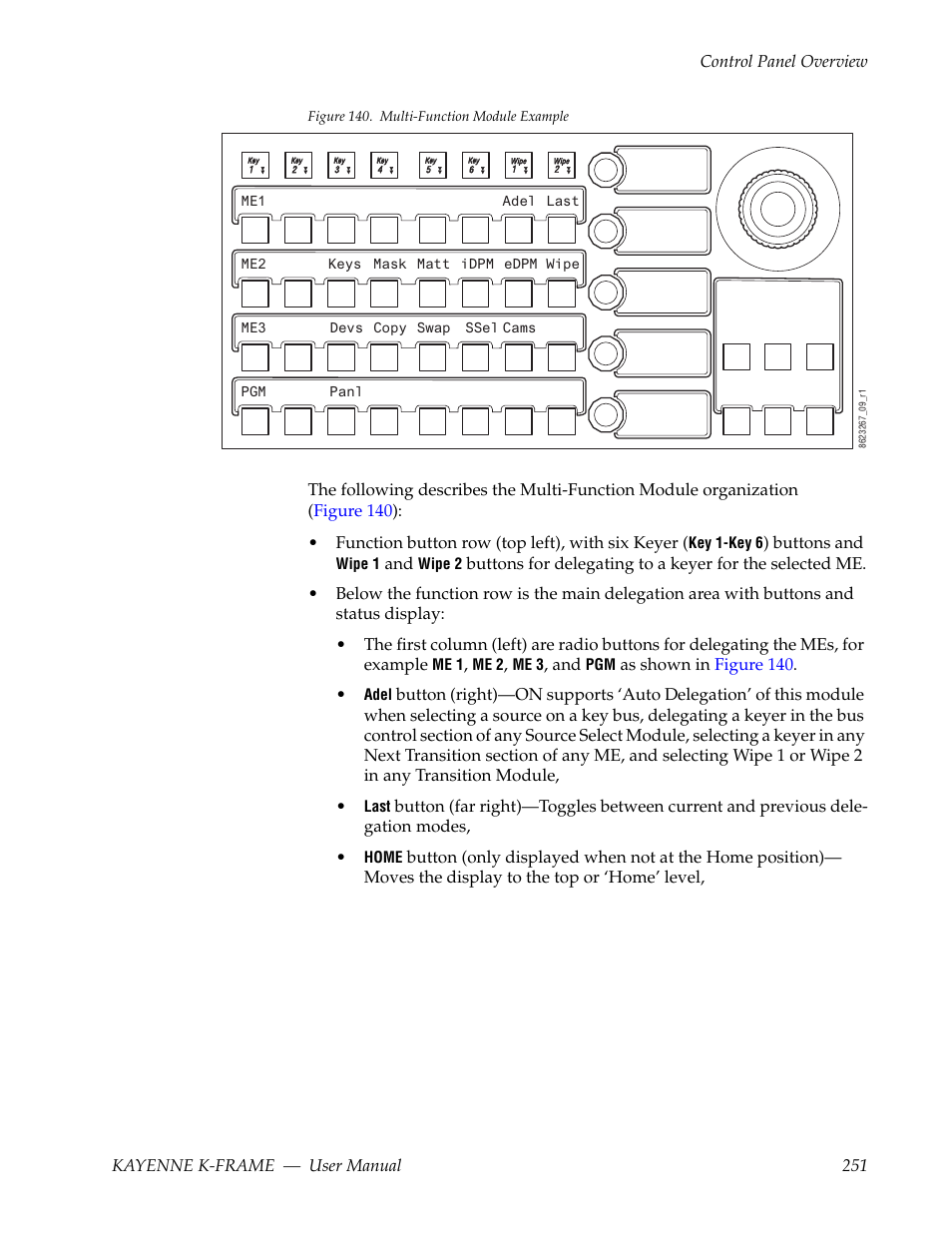 Grass Valley Kayenne K-Frame v.7.0 User Manual | Page 251 / 460