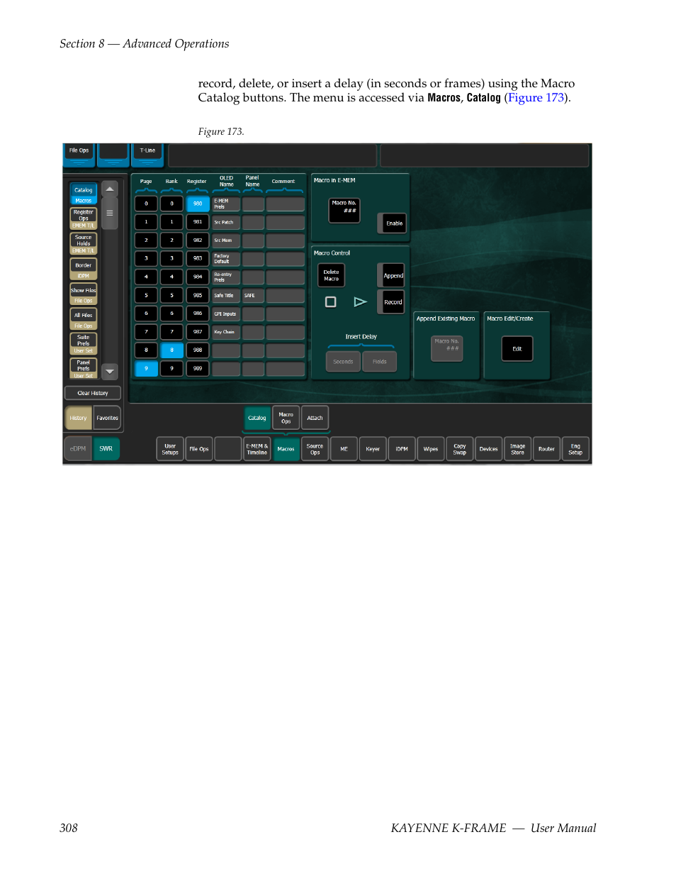Grass Valley Kayenne K-Frame v.7.0 User Manual | Page 308 / 460
