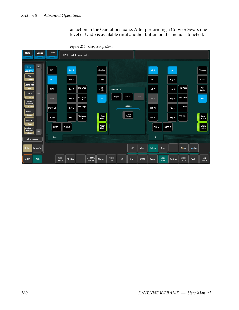 Grass Valley Kayenne K-Frame v.7.0 User Manual | Page 360 / 460