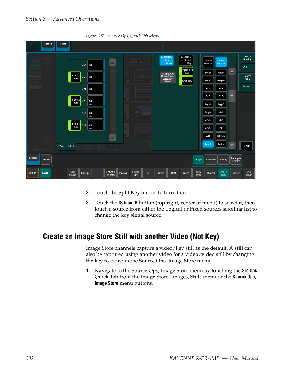 Grass Valley Kayenne K-Frame v.7.0 User Manual | Page 382 / 460