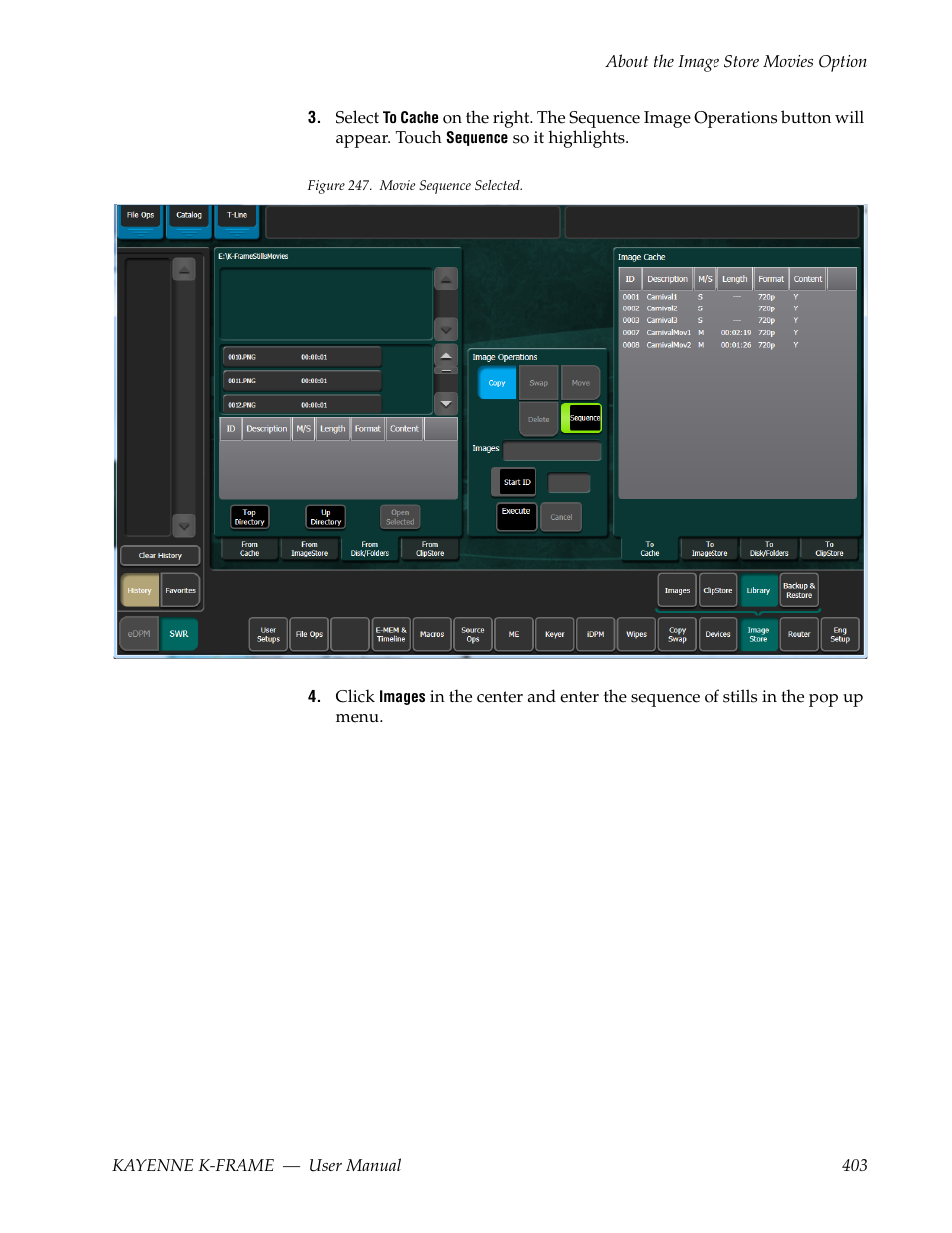 Grass Valley Kayenne K-Frame v.7.0 User Manual | Page 403 / 460