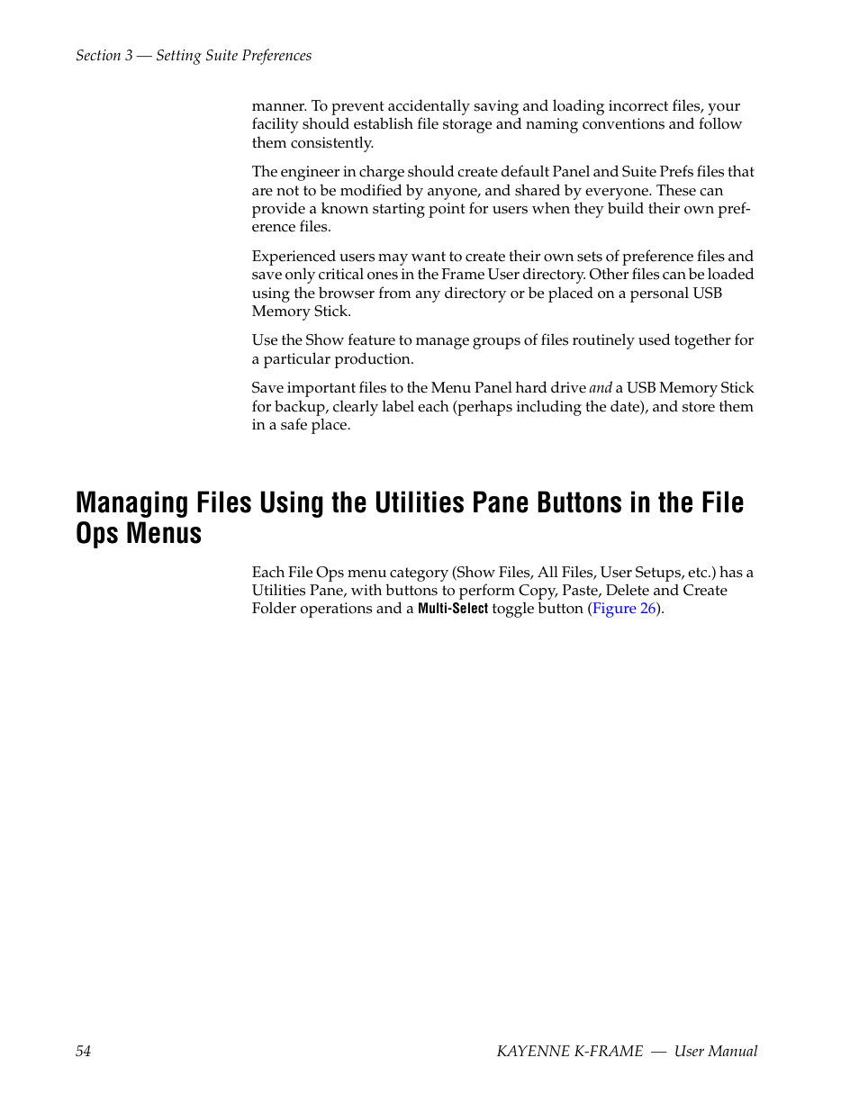 Grass Valley Kayenne K-Frame v.7.0 User Manual | Page 54 / 460