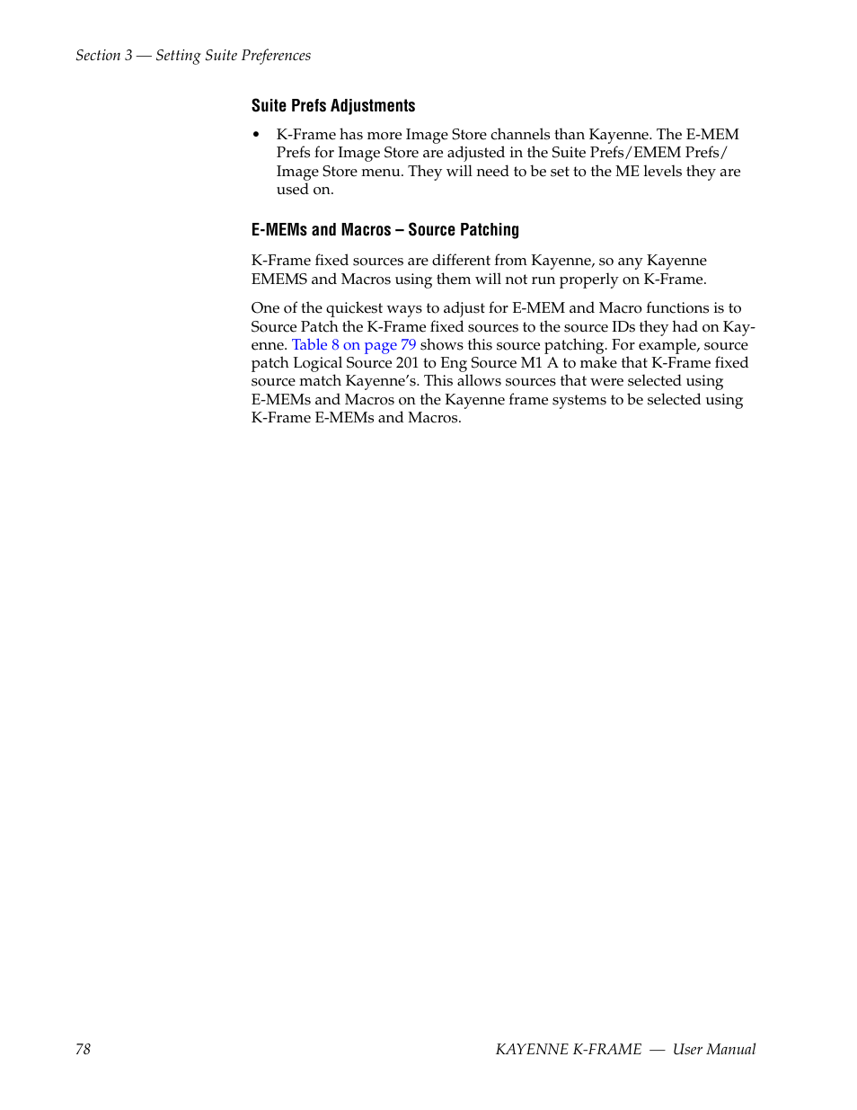 Grass Valley Kayenne K-Frame v.7.0 User Manual | Page 78 / 460