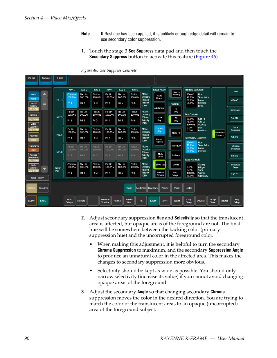 Grass Valley Kayenne K-Frame v.7.0 User Manual | Page 90 / 460