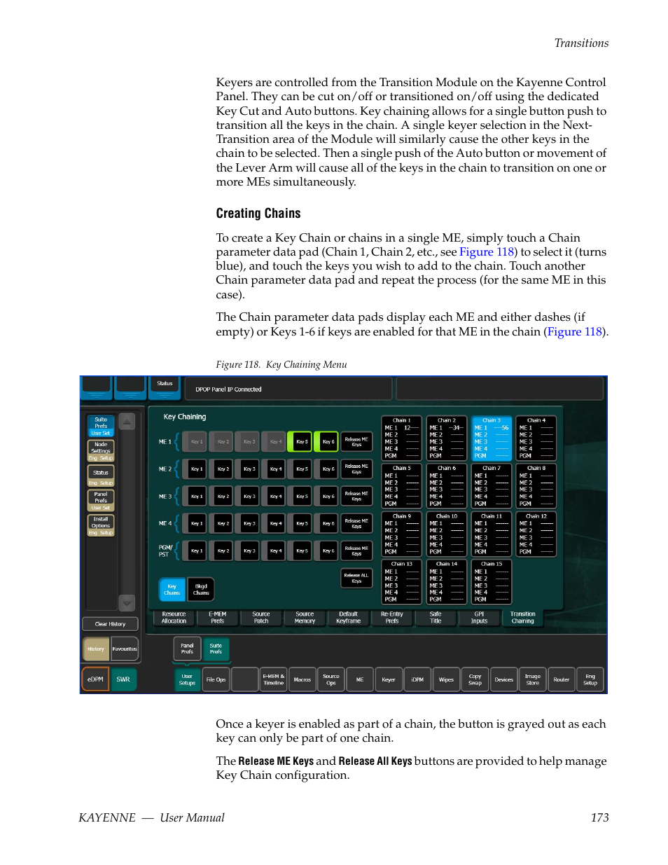 Grass Valley Kayenne v.3.0 User Manual | Page 173 / 480