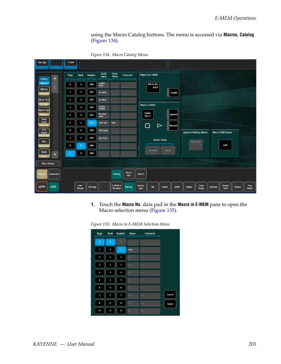 Grass Valley Kayenne v.3.0 User Manual | Page 205 / 480