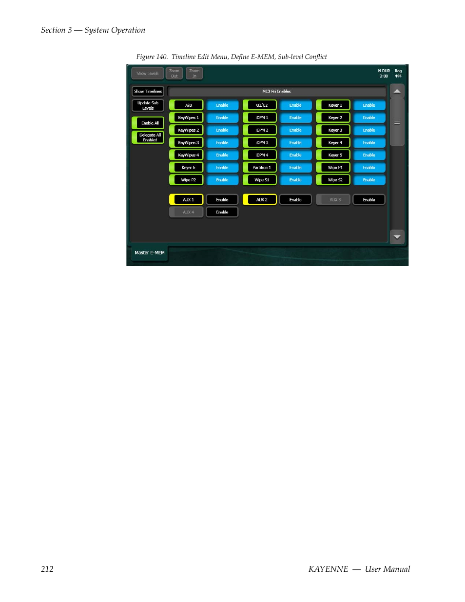 Figure 140 | Grass Valley Kayenne v.3.0 User Manual | Page 212 / 480