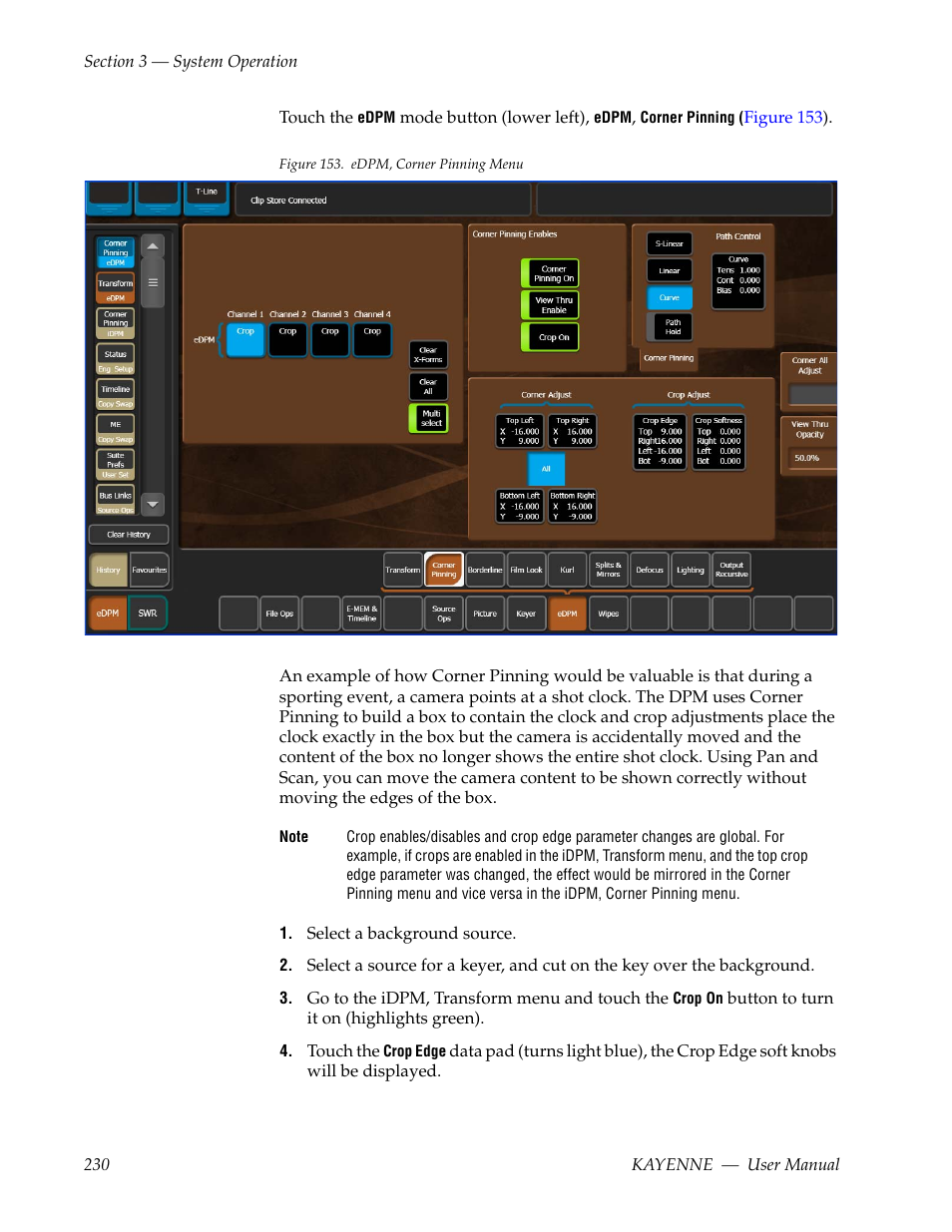 Grass Valley Kayenne v.3.0 User Manual | Page 230 / 480