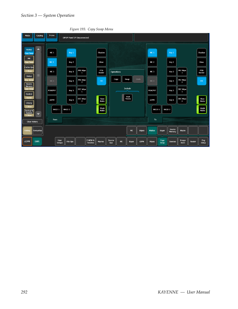 Grass Valley Kayenne v.3.0 User Manual | Page 292 / 480