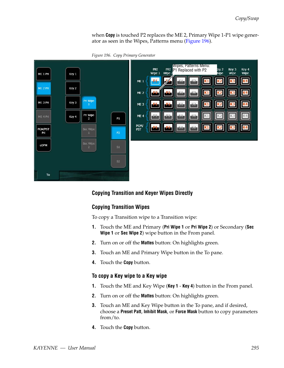 Figure 196 | Grass Valley Kayenne v.3.0 User Manual | Page 295 / 480