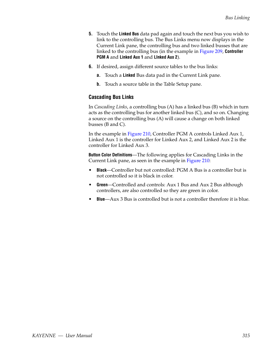 Grass Valley Kayenne v.3.0 User Manual | Page 315 / 480