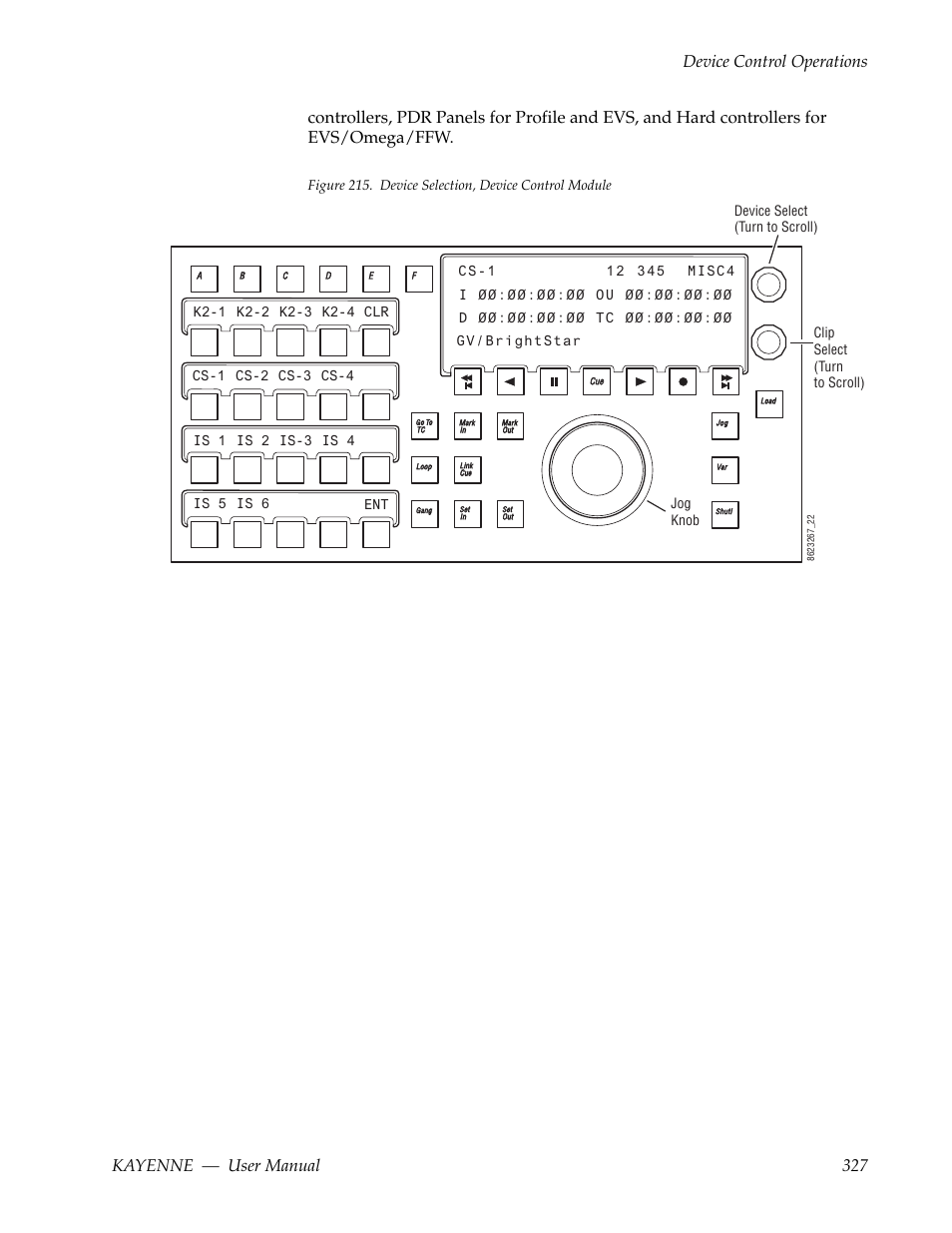 Figure 215 | Grass Valley Kayenne v.3.0 User Manual | Page 327 / 480