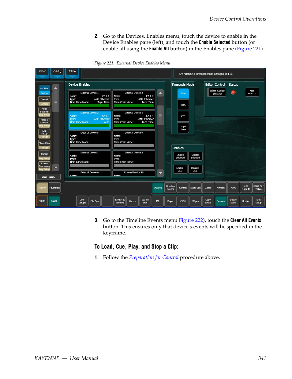 Grass Valley Kayenne v.3.0 User Manual | Page 341 / 480
