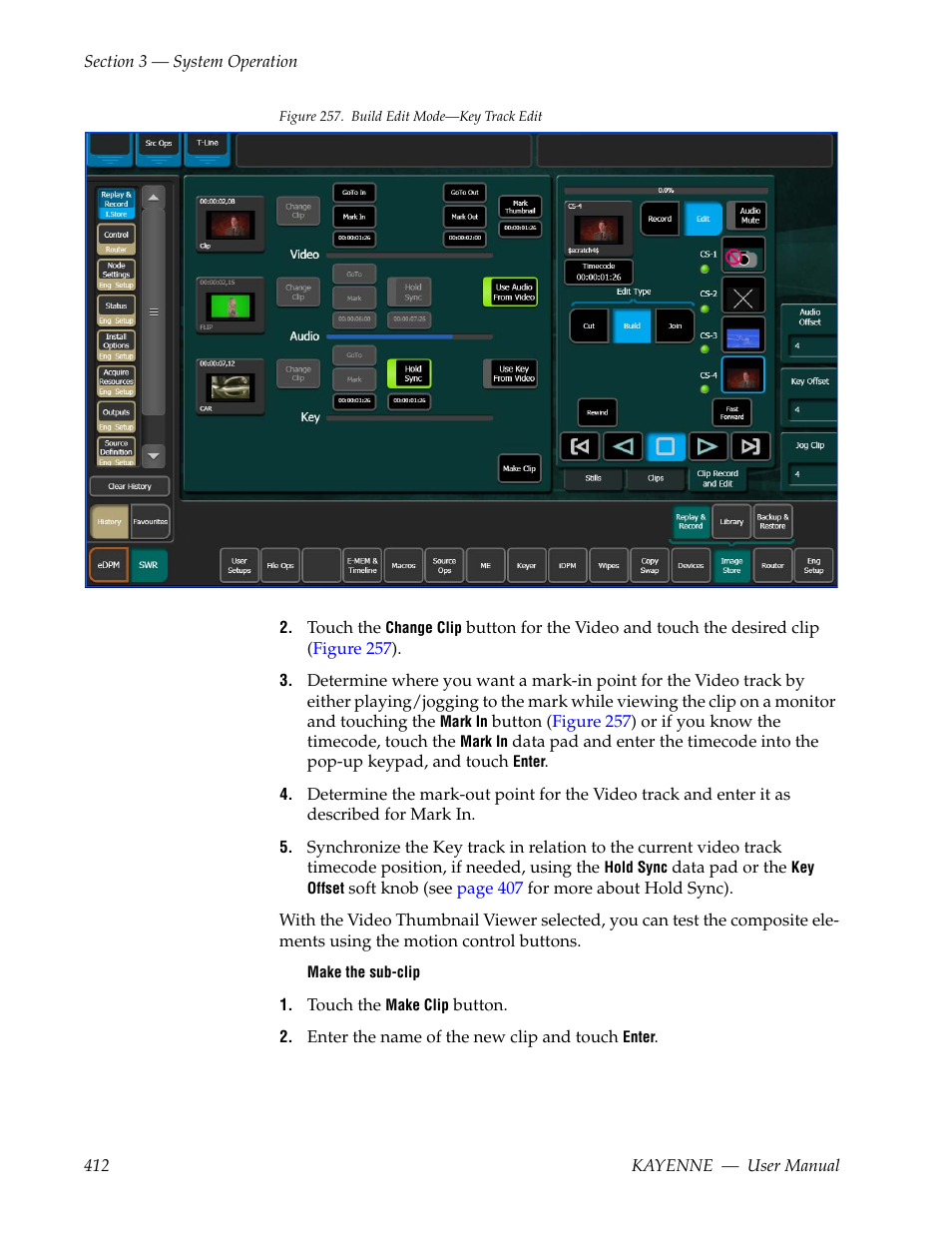 Figure 257 | Grass Valley Kayenne v.3.0 User Manual | Page 412 / 480