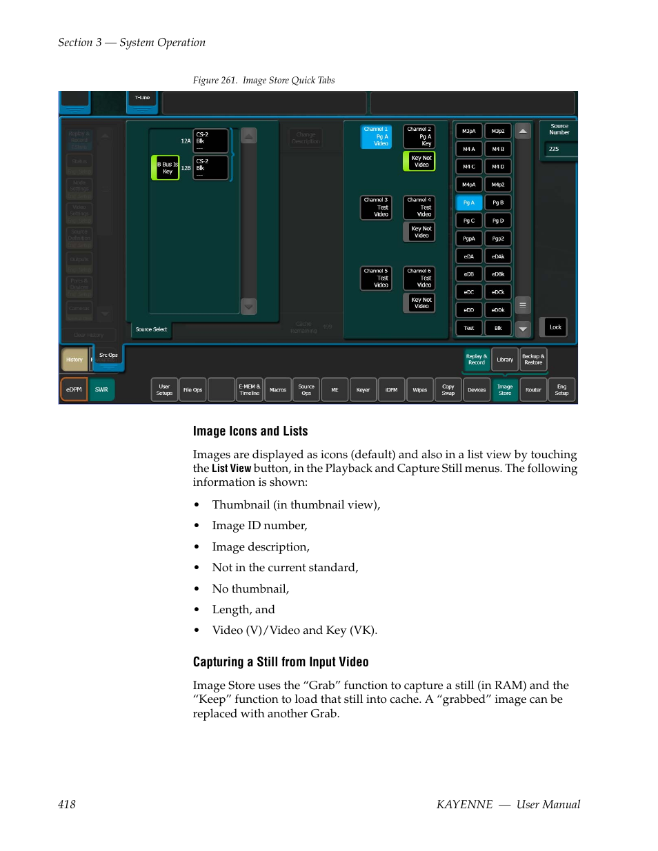 Figure 261 | Grass Valley Kayenne v.3.0 User Manual | Page 418 / 480