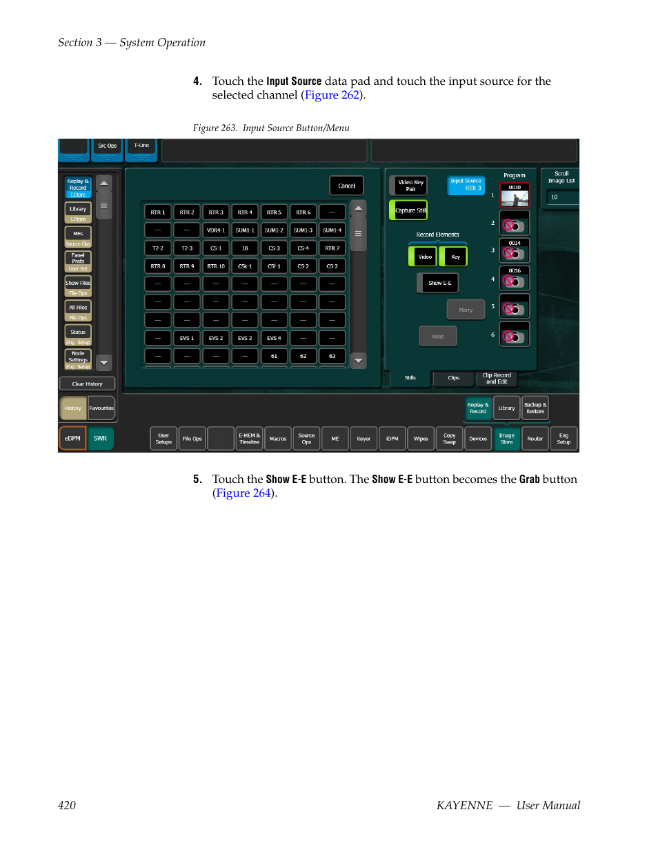 Grass Valley Kayenne v.3.0 User Manual | Page 420 / 480