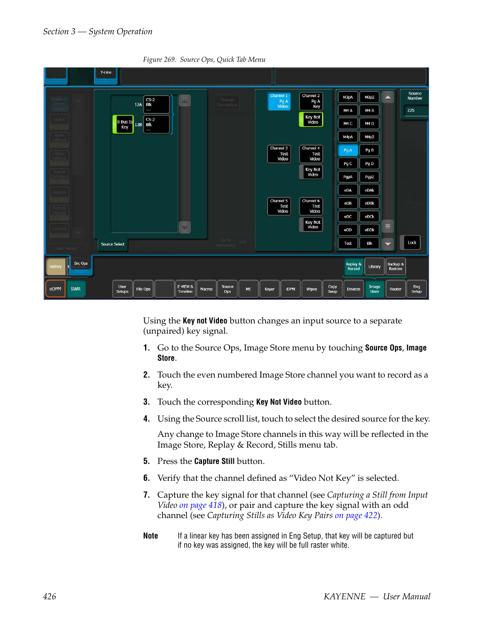Grass Valley Kayenne v.3.0 User Manual | Page 426 / 480
