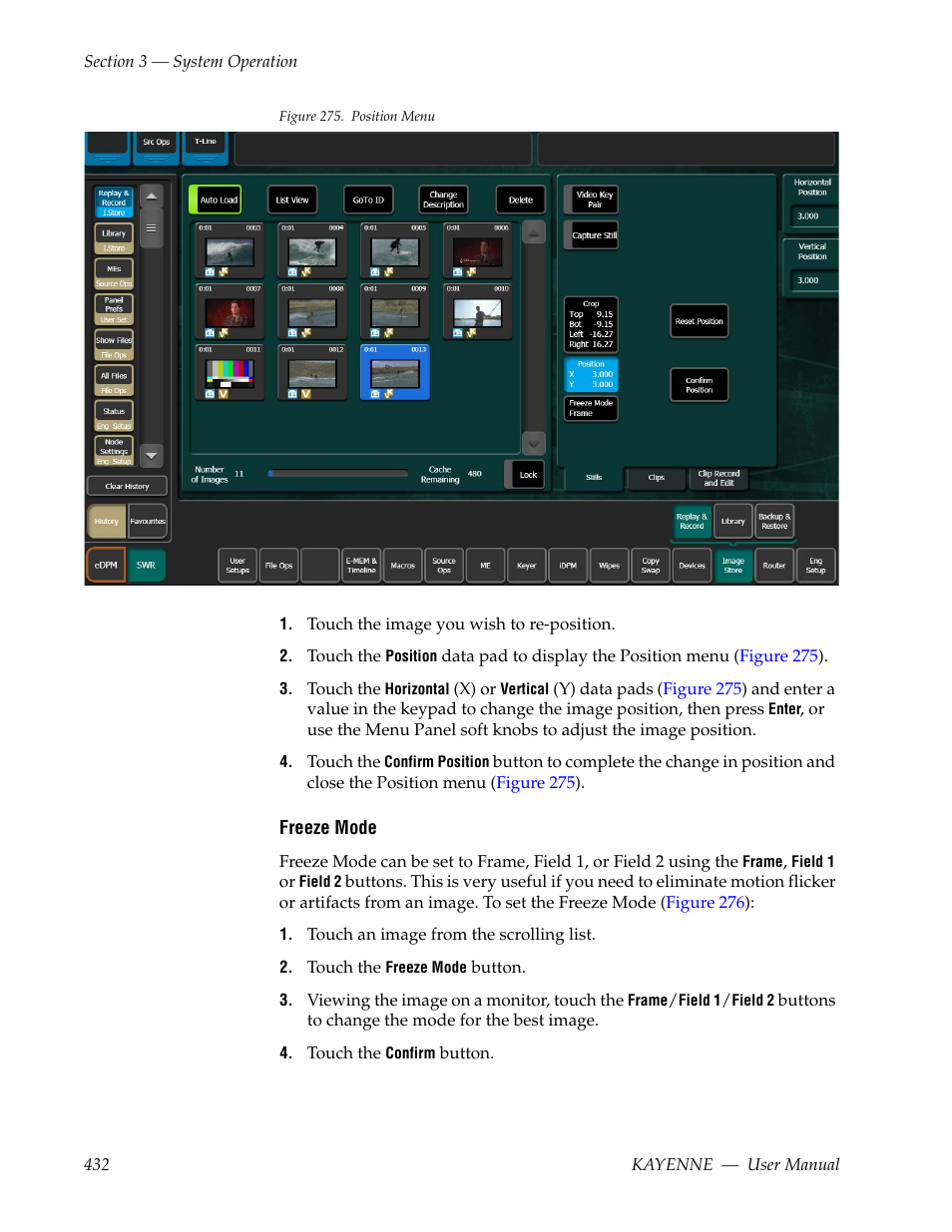 Figure 275 | Grass Valley Kayenne v.3.0 User Manual | Page 432 / 480