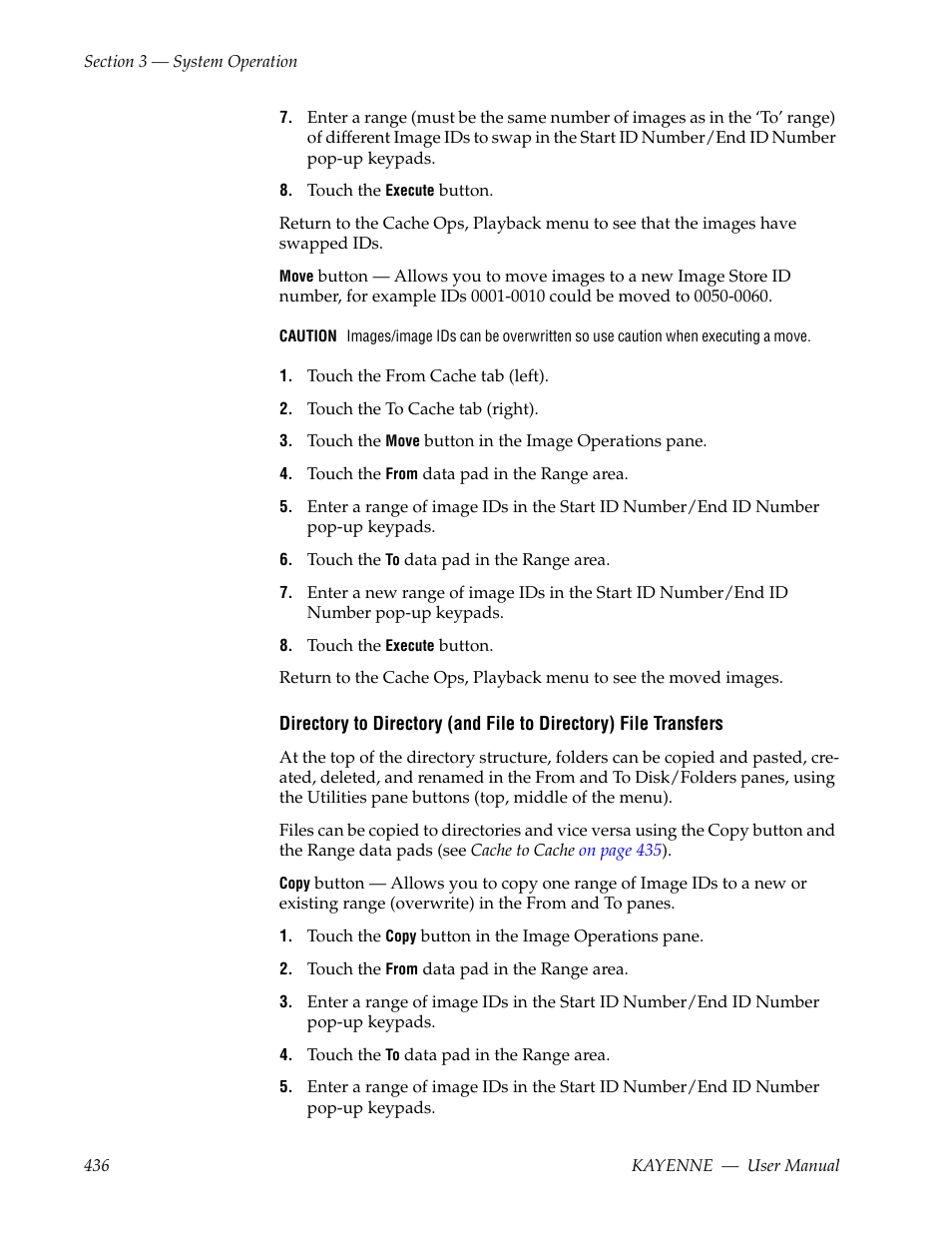 Grass Valley Kayenne v.3.0 User Manual | Page 436 / 480