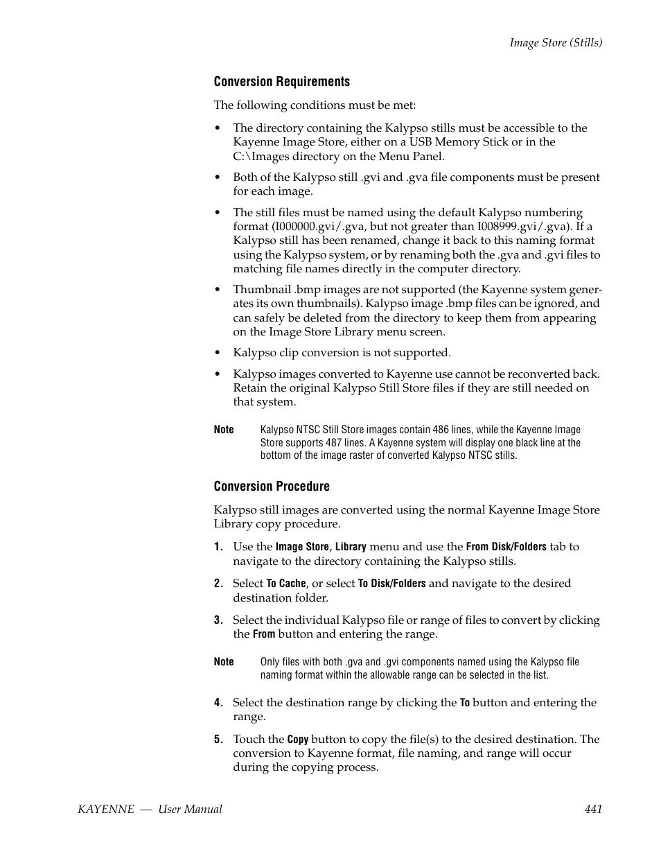 Grass Valley Kayenne v.3.0 User Manual | Page 441 / 480