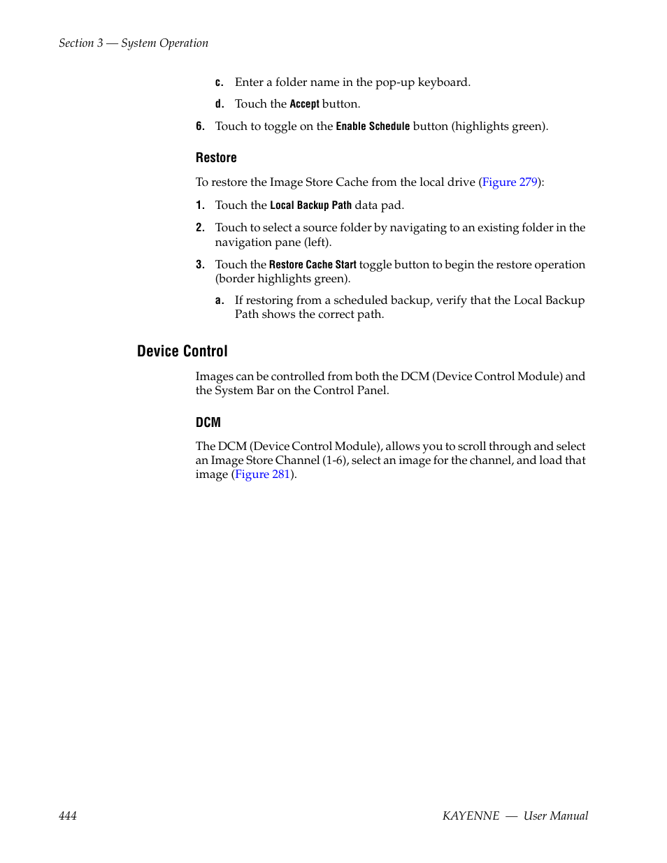 Device control | Grass Valley Kayenne v.3.0 User Manual | Page 444 / 480