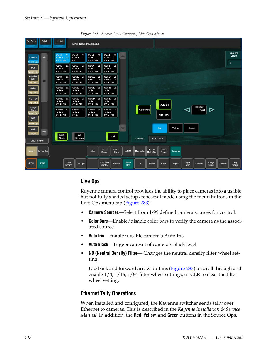 Grass Valley Kayenne v.3.0 User Manual | Page 448 / 480