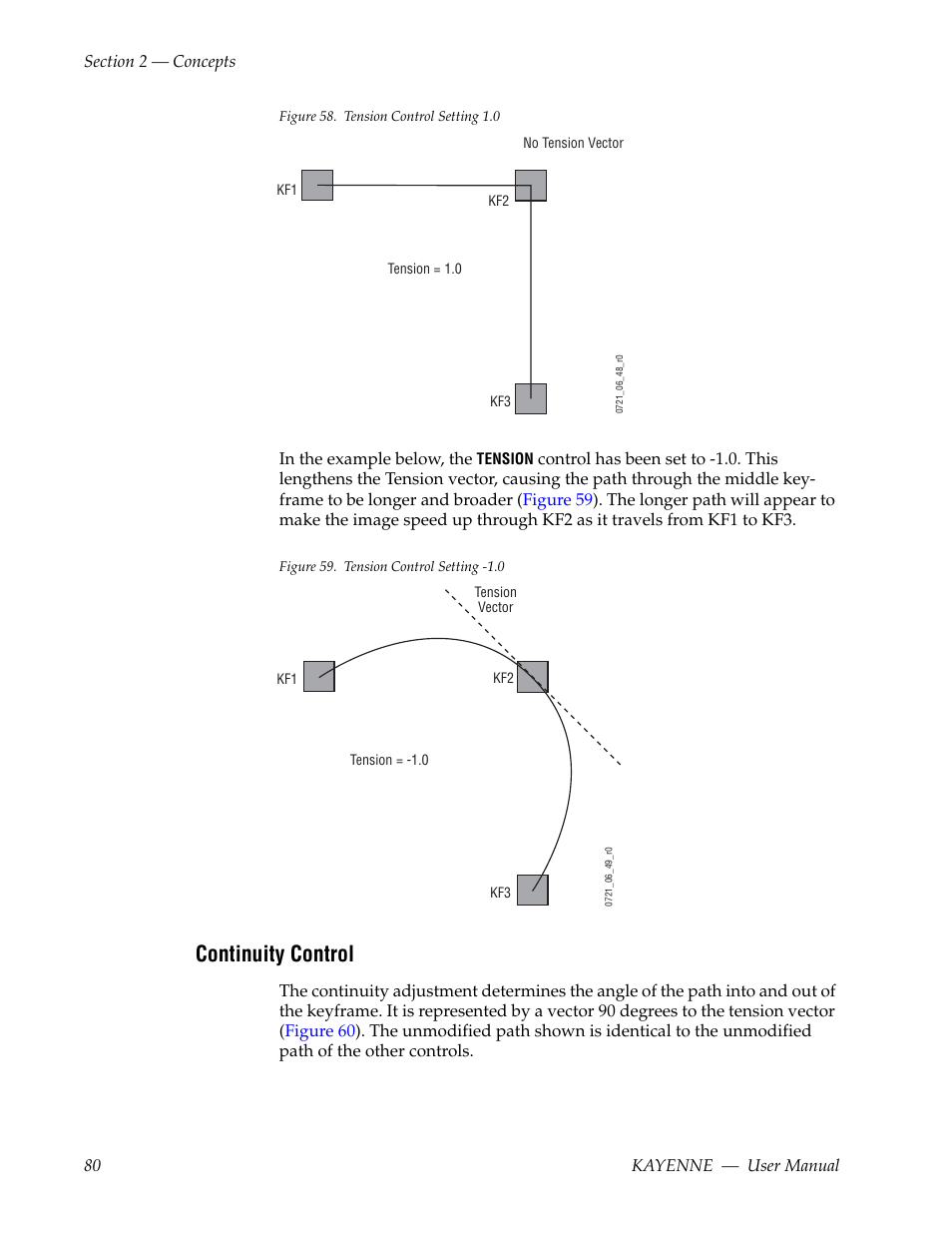 Continuity control, Figure 58 | Grass Valley Kayenne v.3.0 User Manual | Page 80 / 480